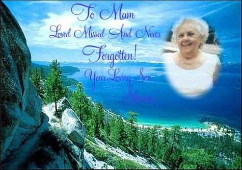 To mam in  memory