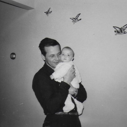 Dad & Wendy in Canada 1966