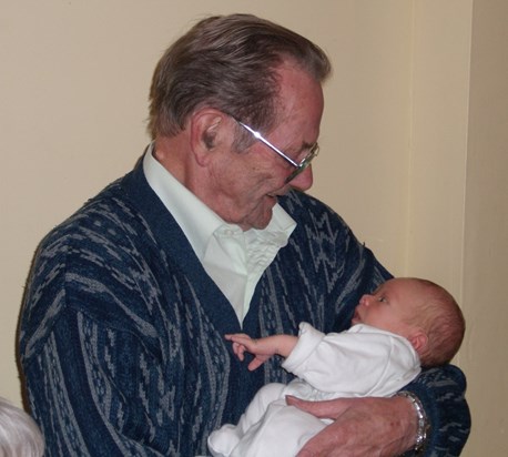 Dad with Will 2009