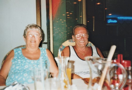 Mum & Dad in Majorca mid 90s