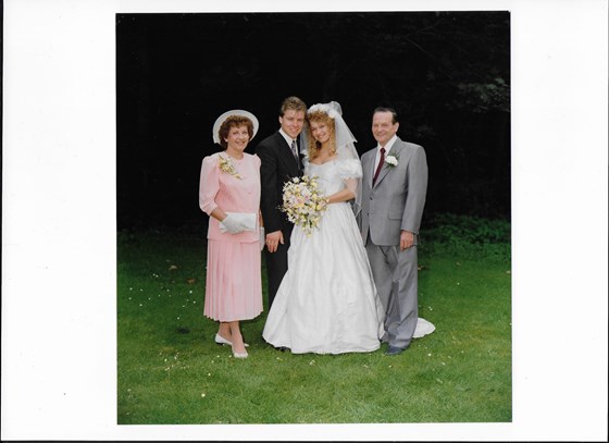 Deb & Simon's wedding 1991