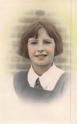 Yvonne aged 12