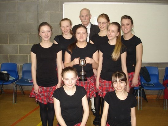 Dralingtom Juniors 2012 at Newcastle Festival.  Terry could not have been more proud of this team.