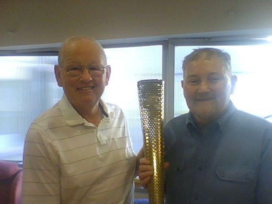 Ron McCoo. Holding the Torch