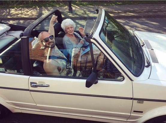 Nan loved a cruise in this car 