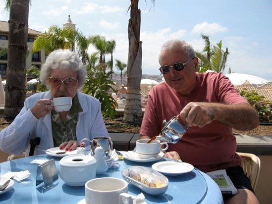 Hopefully Brian will soon be having a coffee with Mum again!!.... Rob