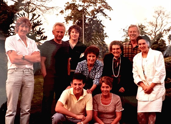 Si’s annual Blowers barbecue, somewhere around 1984.