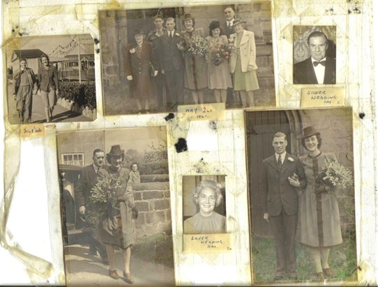 Wedding 1946 & Silver Anniversary