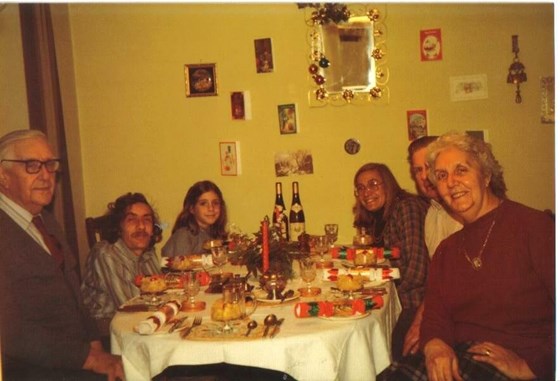 1983 Family Christmas in Clay Cross