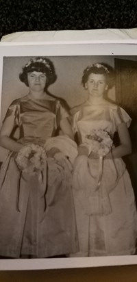 Anne and Sue bridesmaids 
