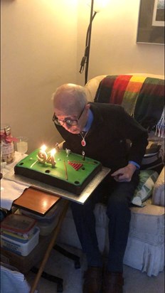 Enjoying 94th birthday celebrations 