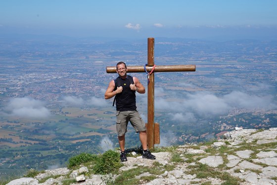 A hike in Assisi