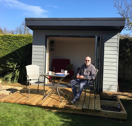 "The Shed" that Kev Built for Liz in Cirencester