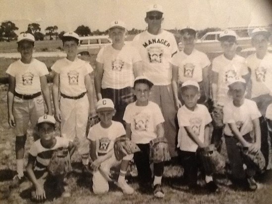 Early baseball days.