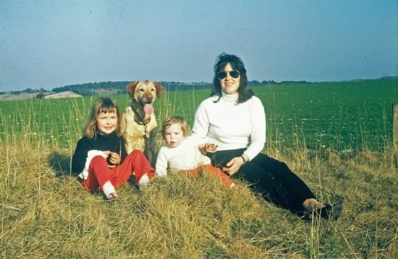 Cranbourne Chase Mum, Vicky, Emma and Trudy (woof)