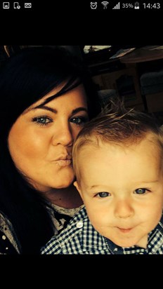 Mummy & son. A love forever x