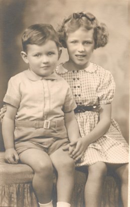 mum aged 5 with David
