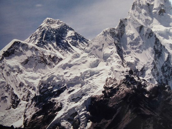 The ultimate trip to see Mt Everest - fabulous, we were still 10 miles away!