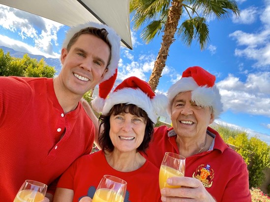 A family Christmas in Palm Springs