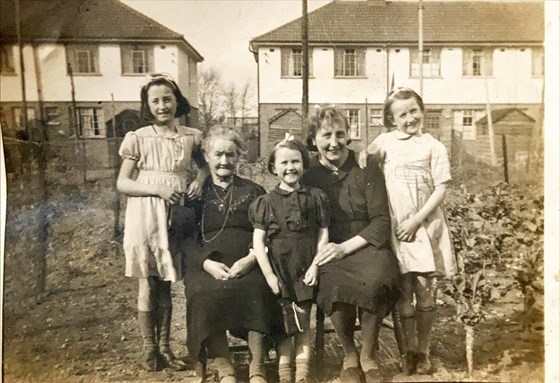 Betty, Great Nanny, Mavis, Nanna and Joan