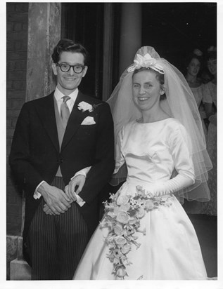 Wedding day 6th August 1960