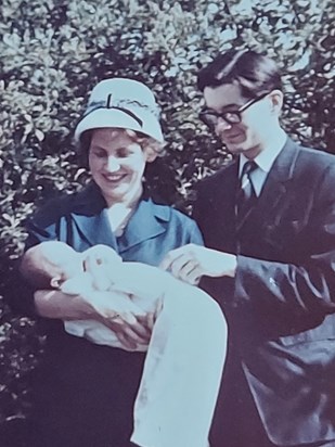 First child Sarah, June 1961