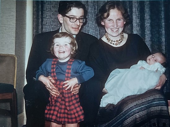 Second child Catherine, February 1963