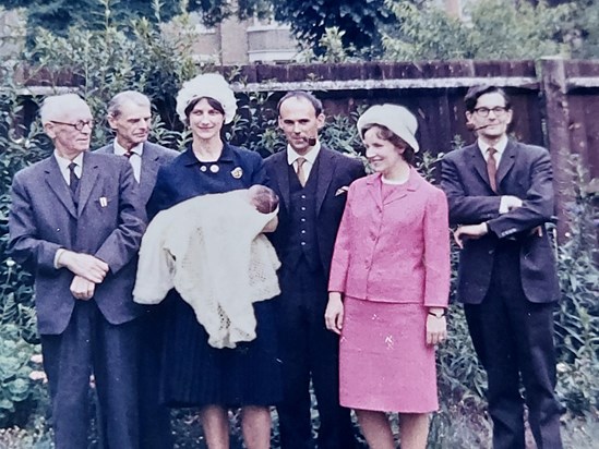 Third child Rachel, July 1965