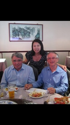 Peter, Irene and Malcolm taken at Tai Pan, July 2011