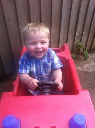 This is Archie, Aprils youngest, he's 2, he's a right cheeky monkey xxx