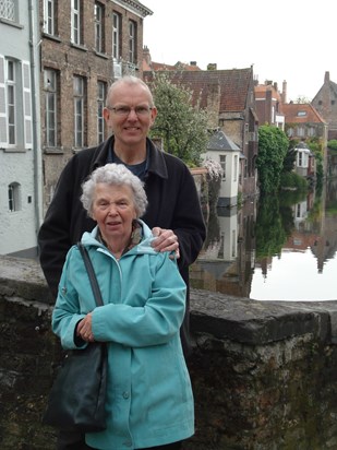 With David in Bruges, around 2012