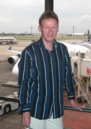 Gwil at Airport Thailand 2006