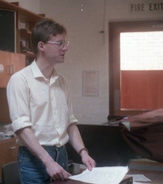 Gwil Teaching at Bishop Challoner circa 1980's