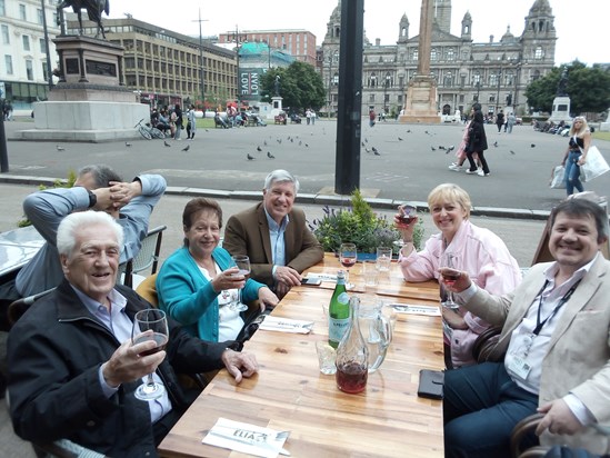 George Square, Glasgow in June 2022