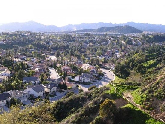 Aerial view of Porter Ranch 