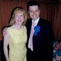 The newly elected Member of Parliament for Hornchurch in 2005, alongside Eleanor Laing.