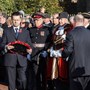 James laying a wreath at Bexley War Memorial, Remembrance Day 2012