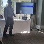 Weihan presenting his research at Exeter