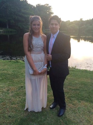 Reece and Beulah prom 2