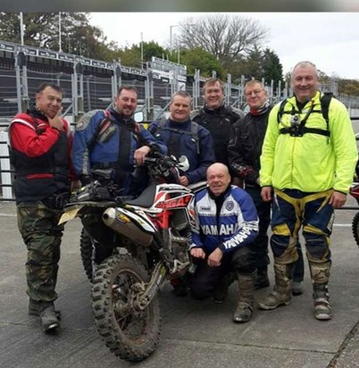 "Moist" motorcycle group in the Isle of Man