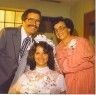 BEAUTIFUL ANGEL BRIDE WITH PARENTS