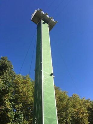September 2017 Zipwire tower