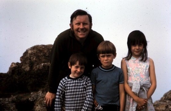 Dad, Iain, Alex & Fiona