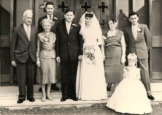Wedding photo, 1960