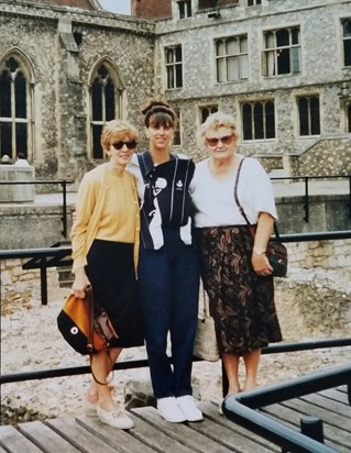 Winchester in 1995 with the first grandchild