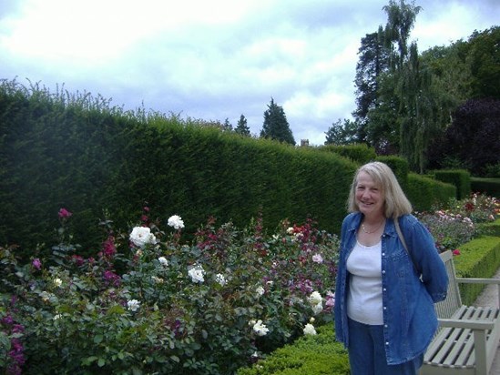 Margaret at Powys Castle Gardens