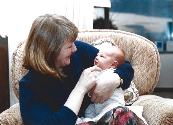 Margaret with Liam