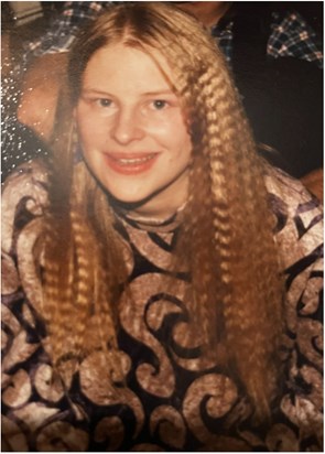 Stylish on her wedding day 