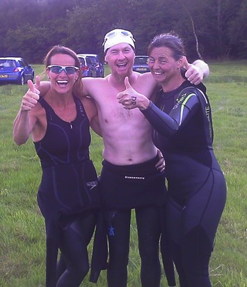 Victorious after Vachery Swim
