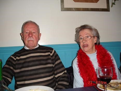 Grandpa and Grandma on samantha's 21st birthday